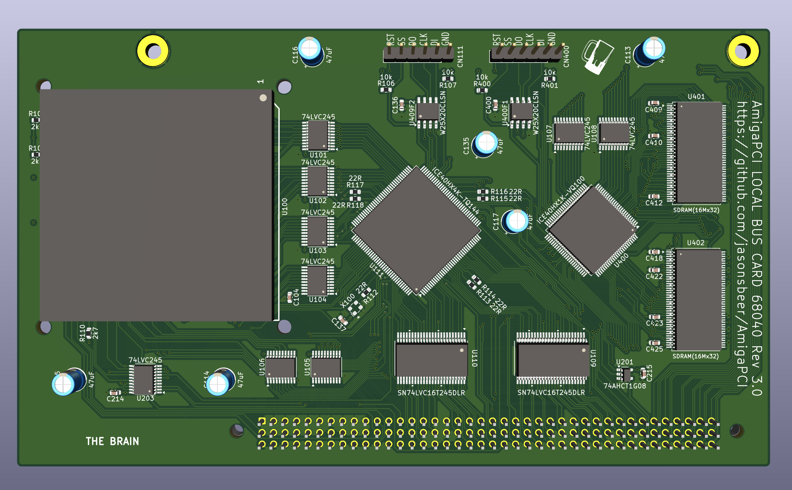 AmigaPCI CPU Local Bus Card